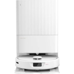 Robot de Aspirare Roborock Q Revo QR02-00 cu Statie de Incarcare Mapare 3D Rapida Alb