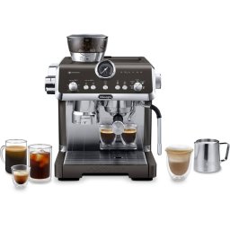 Espressor Manual Delonghi La Specialista Opera EC9555.BK 2L 19Bar Extractie la Rece Rasnita Reglabila 1550W Negru