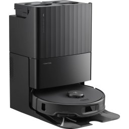 Aspirator Roborock Qrevo Edge 5V1, robot vacuum cleaner black, with multifunctional docking station 3.0