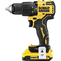 DeWALT cordless hammer DCD709D2T, 18 VoltÂ (yellow / black, T-STAK box, 2x Li-ion battery 2.0 Ah)