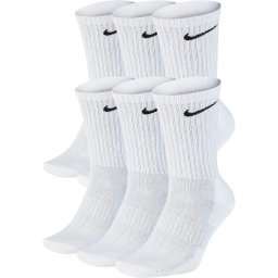 NIKE Șosete sport negru / alb