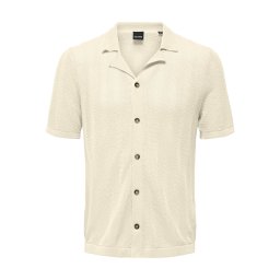 Only & Sons Geacă tricotată 'ONSDiego' ecru