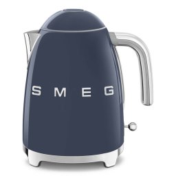 Cana electrica SMEG KLF03NBEU, 2400 W, 1,7 l, Baza rotativa la 360°, Finisaj lucios, Albastru marin