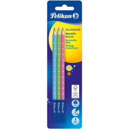 Trio Silverino Creion grafit HB - 3 buc.
