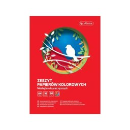 Herlitz: Hârtie pentru decupare - A4, 10 coli, 80 g