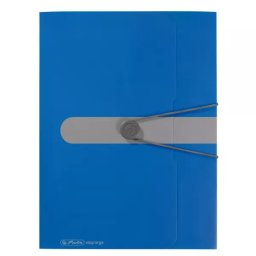 Herlitz: Mapă ușor de închis, A4 - albastru