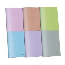 Caiet A4 liniat colorat cu copertă PP – de la clasa a 4-a