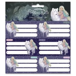 Northern Lights: Etichetă caiet ambalată - set de 3 x 6 buc.