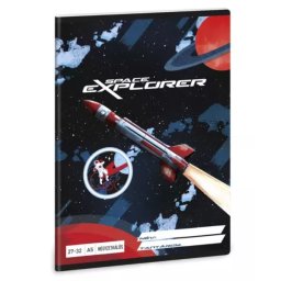 Space Explorer: caiet dictando - format A5