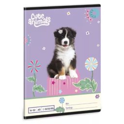 Animale drăgălașe: caiet liniat australian – clasa a 2‑a, format A5