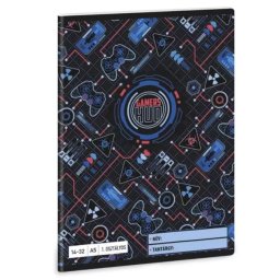 Gamers Hud: Caiet dictando – clasa I, format A5