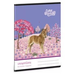Animale drăguțe: cai – caiet tip A5