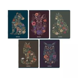 Caiet dictando Florimals - soft touch, A5, diverse modele