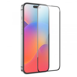 Folie de protectie Ecran HOCO G16 pentru Apple iPhone 15 Pro Max, Sticla Securizata, Full Glue, 5D, Neagra