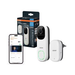 Osram - Sonerie video inteligentă cu senzor 2K SMART+ 230V IP66 Wi-Fi