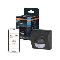 Osram - Senzor solar de mișcare pentru exterior SMART+ 3,7V antracit IP65 Wi-Fi 800 mAh