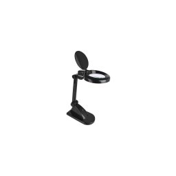 LED lampă de birou cu lupă LED/6W/230V 6500K neagră