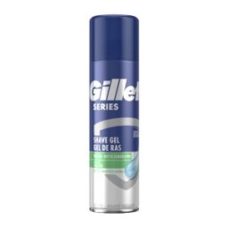 Gel de Ras Gillette Series Sensitive, 200 ml