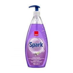 Detergent de Vase cu Pompita Sano Spark, Lavanda, 700 ml