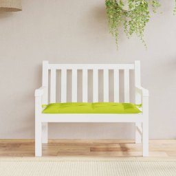 Perna banca de gradina verde aprins, 100x50x7 cm, textil oxford GartenMobel Dekor