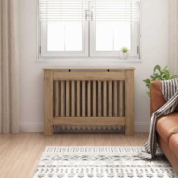 Capac pentru radiator Stejar Artizanal 112 x 19 x 81,5 cm GartenMobel Dekor