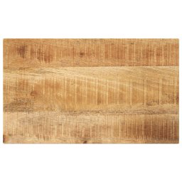 Blat masa, 50x40x2,5 cm, dreptunghiular, lemn masiv mango brut GartenMobel Dekor