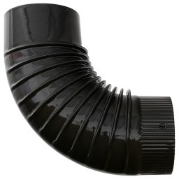 Cot burlan smaltuit 120 mm maro pentru soba si semineu