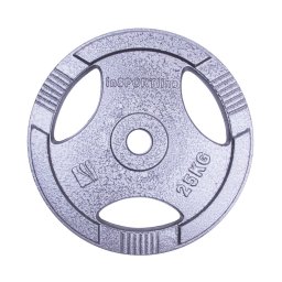 Disc greutate din fonta inSPORTline Hamerton 25 kg pentru bara 30 mm