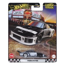 Masinuta metalica Hot Wheels Premium Boulevard Porsche 935, scara 1:64