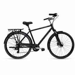 Bicicleta de oras Kreidler 28 inch, marimea M, negru, cu frane hidraulice