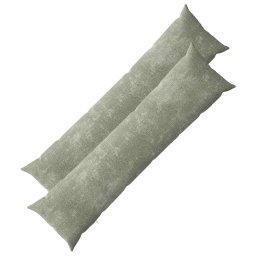 Husa pentru perna 2 pcs HEERLEN Verde 40 x 145 cm GartenMobel Dekor