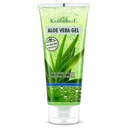 Gel cu 96% Aloe Vera Kräuterhof - Hidratare Intensă, Calmare și Regenerare inclusiv după Plajă, 200ml