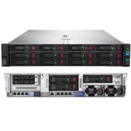 Server Storage Refurbished HP ProLiant DL380 G10, 2 x Intel Xeon Gold 6246 12-Core 3.3 - 4.2GHz, 128GB DDR4, 2 x SSD 1TB SATA Kingston KC600 + 6 x 8TB HDD SATA-Nou, Raid HP P408i-a SR, 4 x Gbit, 19 lff + 2 sff, 2 x Surse 800W HS