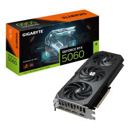 GIGABYTE GeForce RTX 5060 GAMING OC 8G NVIDIA 8 Giga Bites GDDR7 (GV-N5060GAMING OC-8GD)