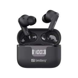 Sandberg 126-52 cască audio & cască cu microfon Căști True Wireless Stereo (TWS) În ureche Muzică/Zilnic Bluetooth Negru