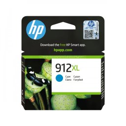 HP Cartuş de cerneală original de capacitate extinsă 912XL Cyan