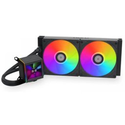 Lian Li GA II LCD Procesor Kit lichid de răcire 12 cm Alb