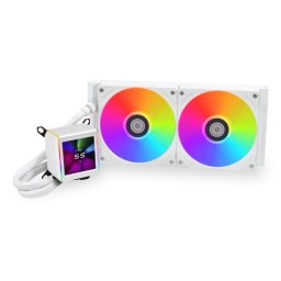 Lian Li GA II LCD Procesor Kit lichid de răcire 12 cm Alb