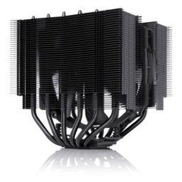 Noctua NH-D15S CH.BK sistem răcire computer Procesor Ventilator 14 cm Negru, Crom