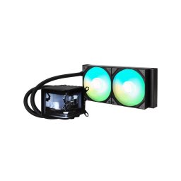 TRYX PANORAMA AIO + AMOLED ARGB Racire Lichid CPU 240 mm – Negru