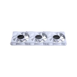 Phanteks M25 Gen2 D-RGB PWM Ventilator – 120 mm, alb (3 buc., flux de aer inversat)