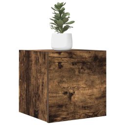 Comode TV montaj pe perete 2 buc. stejar fumuriu 30,5x30x30 cm GartenMobel Dekor