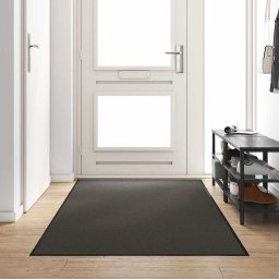 Covoras de intrare Antracit si negru 120 x 250 cm GartenMobel Dekor