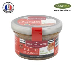 Mouttes d'Arvor Rillettes sardine cu rosii BIO 90 gr
