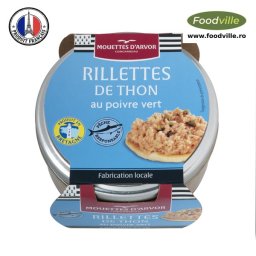 Mouttes d'Arvor Rillettes ton cu piper verde 125 gr