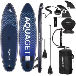 Placa SUP gonflabila 320x84x15 cm cu scaun kayak, vasla 2 în 1 si pompa