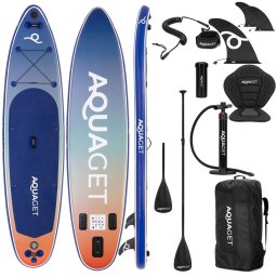 Set placa gonflabila SUP 350 cm cu scaun kayak, vasla 2 în 1 si pompa