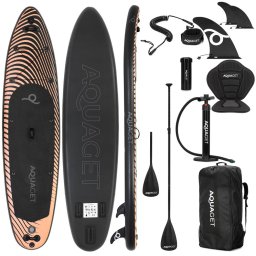 Set placa SUP gonflabila 350x84x15 cm cu scaun kayak si vasla 2 în 1