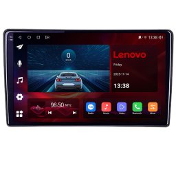 Navigatie auto universala 2DIN Lenovo 9 inch, 4G, CarPlay wireless, 4GB+64GB