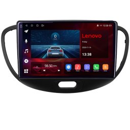 Navigatie Hyundai i10 2007-2013 Lenovo Ultra 4G CarPlay 4+64GB 9 inch